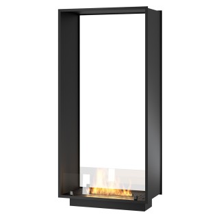 Bioethanol fireplace 2SIDE 70x140cm VERTICAL double-sided, with glass