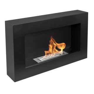 Bioethanol fireplace BOX black 65cm without glass