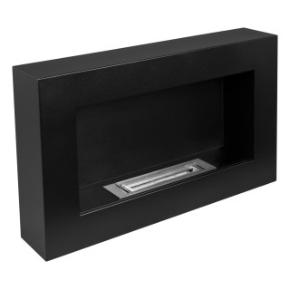 Bioethanol fireplace BOX black 65cm without glass