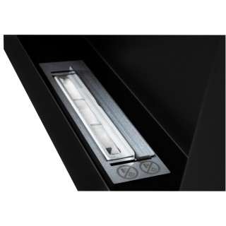 Bioethanol fireplace BOX black 65cm without glass