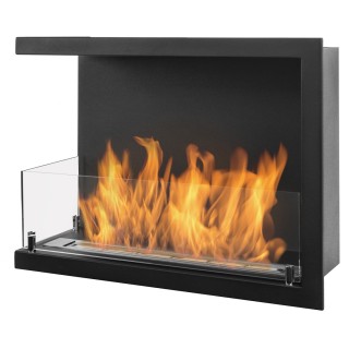 Bioethanol fireplace corner 60cm left