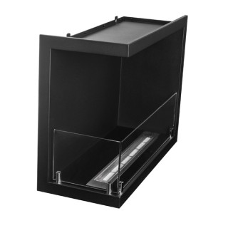 Bioethanol fireplace corner 60cm left