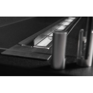 Bioethanol fireplace corner 60cm left