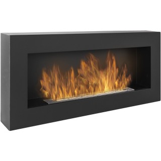 Bioethanol fireplace BOX black 90cm without glass