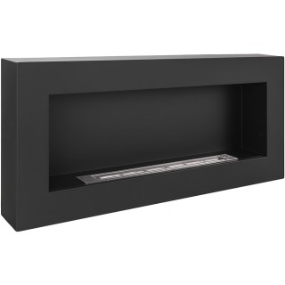 Bioethanol fireplace BOX black 90cm without glass