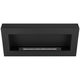 Bioethanol fireplace BOX black 90cm without glass