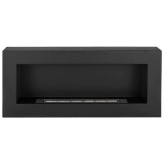 Bioethanol fireplace BOX black 90cm without glass