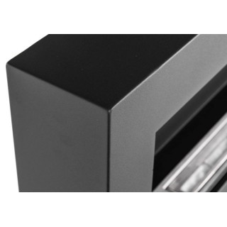 Bioethanol fireplace BOX black 90cm without glass