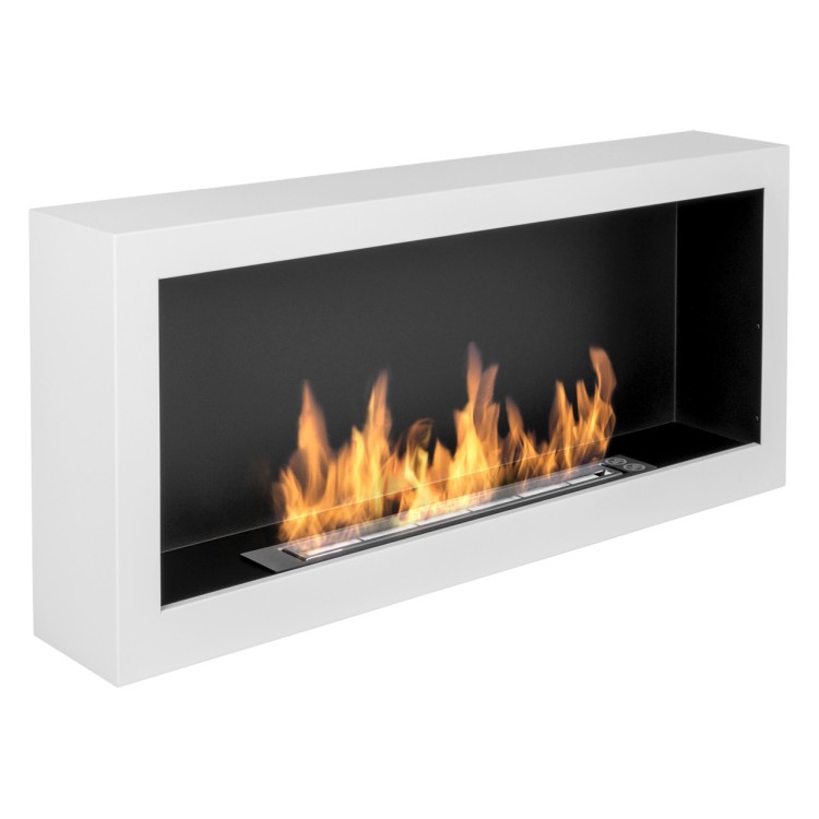 Bio ethanol fireplace S-Line BOX white 90cm