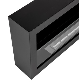 Bio ethanol fireplace S-Line BOX black 90cm glass