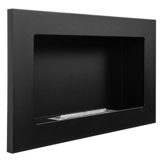 Bio ethanol fireplace black 65cm without glass