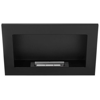 Bio ethanol fireplace black 65cm without glass