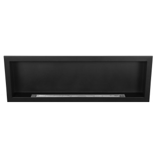 Bioethanol fireplace S-Line 3D black 120cm without glass