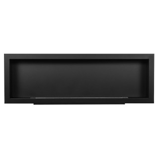 Bioethanol fireplace S-Line 3D black 120cm without glass