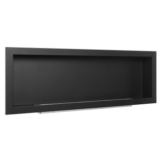 Bioethanol fireplace S-Line 3D black 120cm without glass