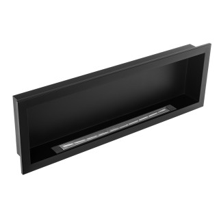 Bioethanol fireplace S-Line 3D black 120cm without glass