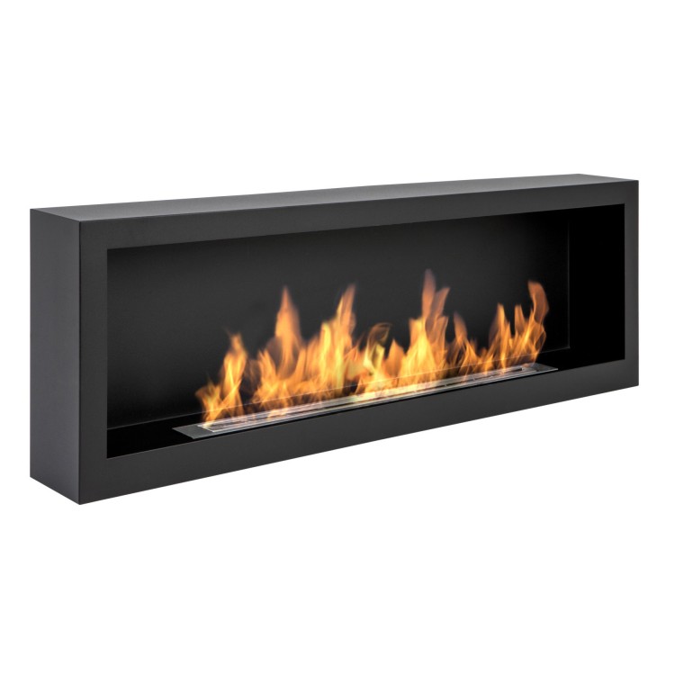 Bio ethanol fireplace S-Line BOX black 120cm