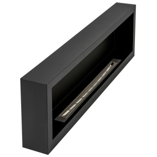 Bio ethanol fireplace S-Line BOX black 120cm