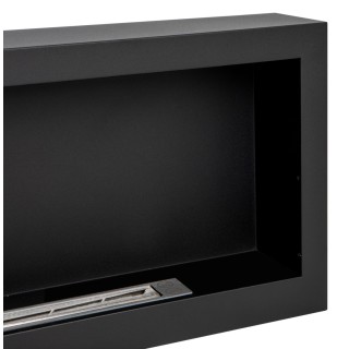 Bio ethanol fireplace S-Line BOX black 120cm