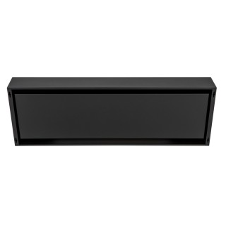 Bio ethanol fireplace S-Line BOX black 120cm glass