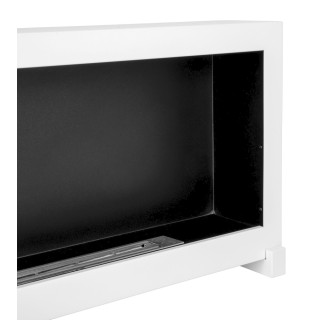 Bio ethanol fireplace S-Line BOX white 120cm standing