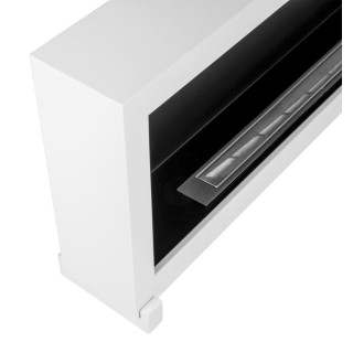 Bio ethanol fireplace S-Line BOX white 120cm standing