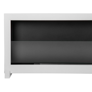 Bio ethanol fireplace S-Line BOX white 120cm standing glass