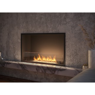 Bioethanol fireplace Inside 80cm SLIM with glass