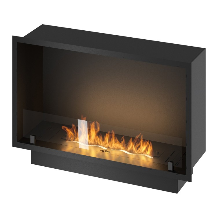 Bioethanol fireplace Inside 80cm SLIM with glass