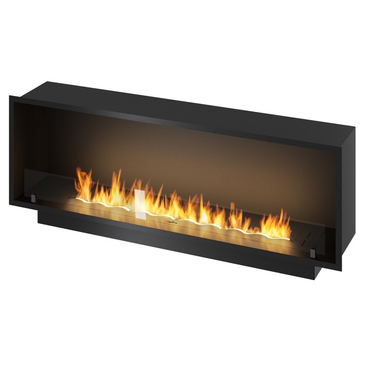 Bioethanol fireplace Inside 150cm SLIM with glass